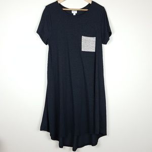 Lularoe Dress | Carly | Black and Cream